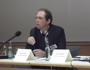 Michel Sponar spoke of the importance of the five-step waste hierarchy
